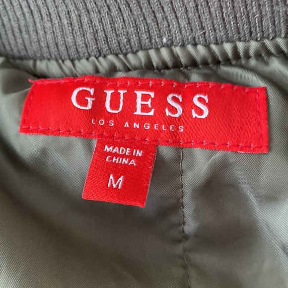Guess Camo Bomber Jacket - Picture 2 of 3